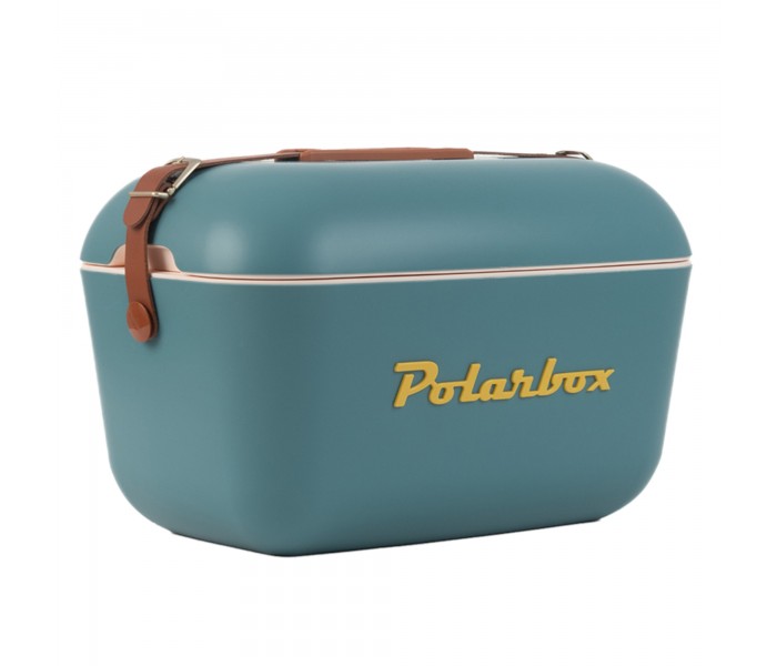 Polarbox Classic Morski: 20 Litrów - Stylowa Lodówka Turystyczna - Wyróżnij Się na Plaży