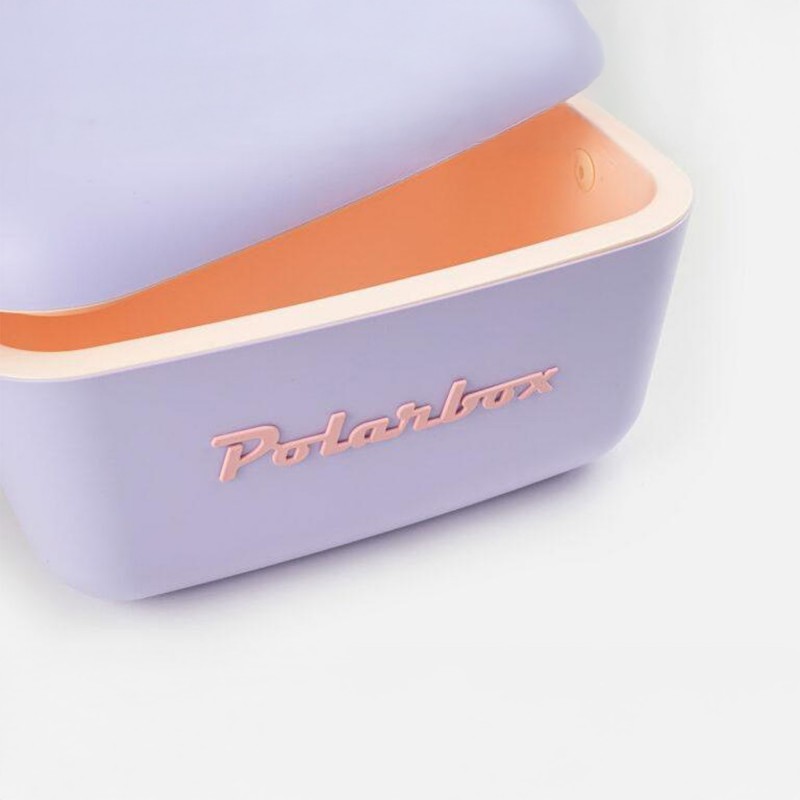 Lodówka turystyczna POLARBOX liliowy 12L - Świeżość i Unikalny Design z Hiszpanii