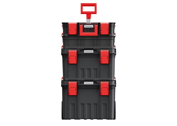 Kistenberg Modular Solution 6w1 KMSS553595S: Kompletna Stacja Robocza - Zestaw Skrzyń i Organizerów