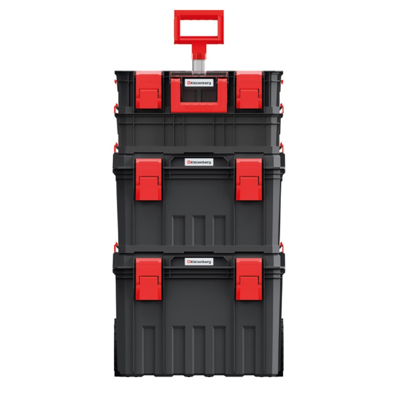 Kistenberg Modular Solution 6w1 KMSS553595S: Kompletna Stacja Robocza - Zestaw Skrzyń i Organizerów