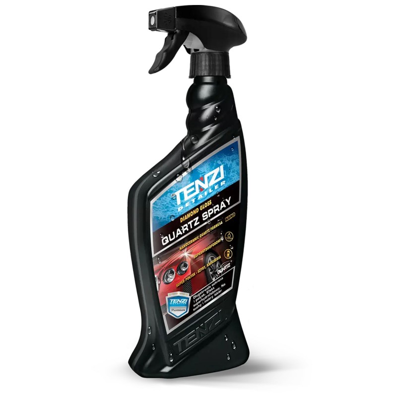 TENZI DETAILER QUARTZ SPRAY 0,6L Płynny Kwarc - Długotrwały Blask, Superhydrofobowość, Ochrona UV