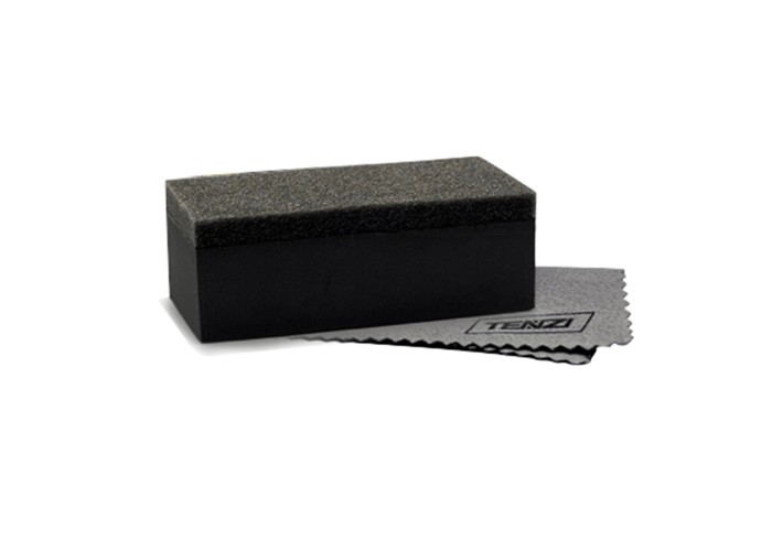 Aplikator precyzyjny 8x4x3 cm ze szmatką 10x10 cm Tenzi TZ0055A