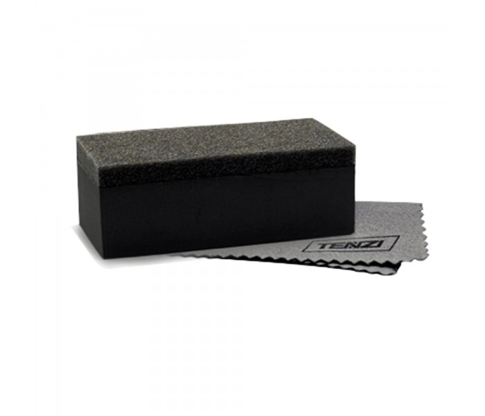 Aplikator precyzyjny 8x4x3 cm ze szmatką 10x10 cm Tenzi TZ0055A