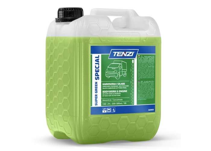 Tenzi Super Green Specjal – piana do mycia ciężarówek, autobusów i maszyn rolniczych WAA003A005AN000