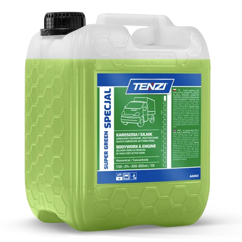 Tenzi Super Green Specjal – piana do mycia ciężarówek, autobusów i maszyn rolniczych WAA003A005AN000