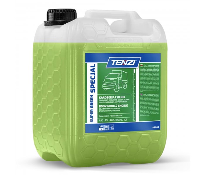 Tenzi Super Green Specjal – piana do mycia ciężarówek, autobusów i maszyn rolniczych WAA003A005AN000