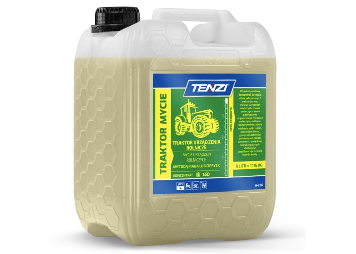 Tenzi Traktor Mycie 5L – środek do mycia traktorów i maszyn rolniczych