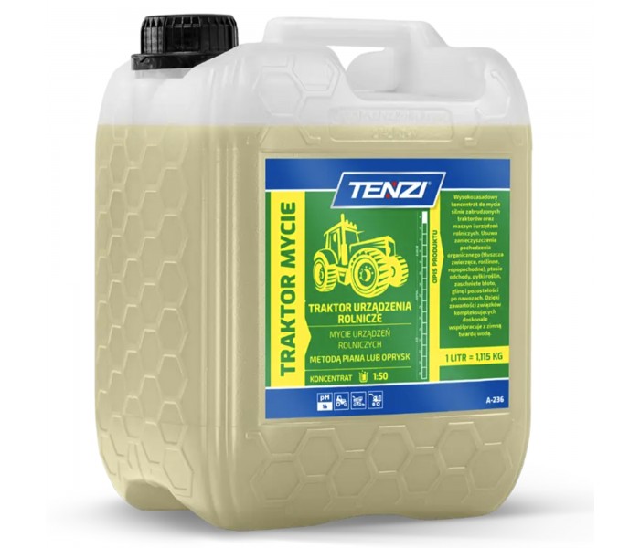 Tenzi Traktor Mycie 5L – środek do mycia traktorów i maszyn rolniczych