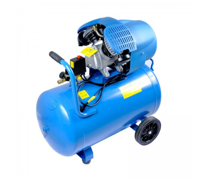 Bass Polska Kompresor powietrza 120 L dwutłokowy, olejowy 5745