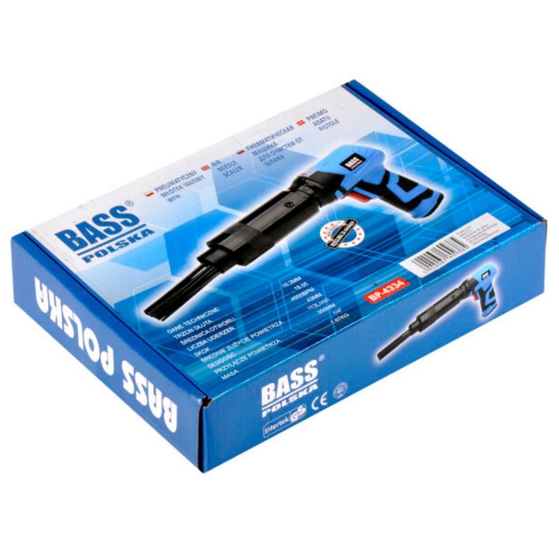 Bass Polska Pneumatyczny młotek igłowy 4334