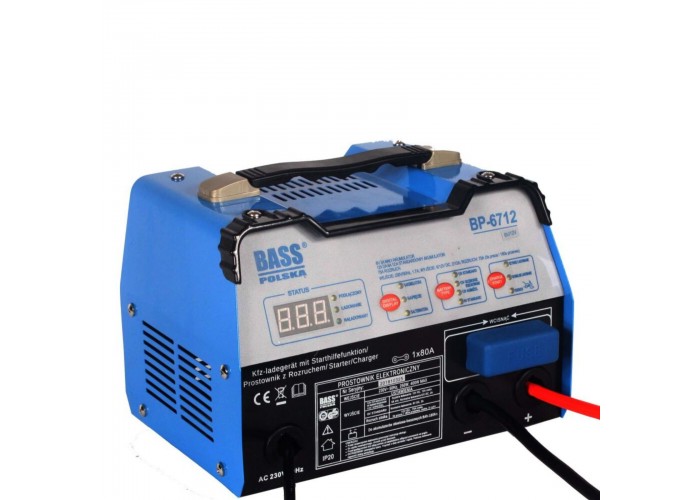 Bass Polska Prostownik z rozruchem 75 A booster 6712