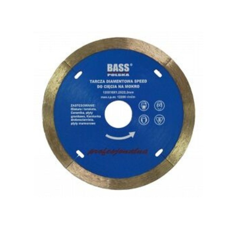 Bass Polska Tarcza diamentowa do cięcia na mokro 125mm 2220