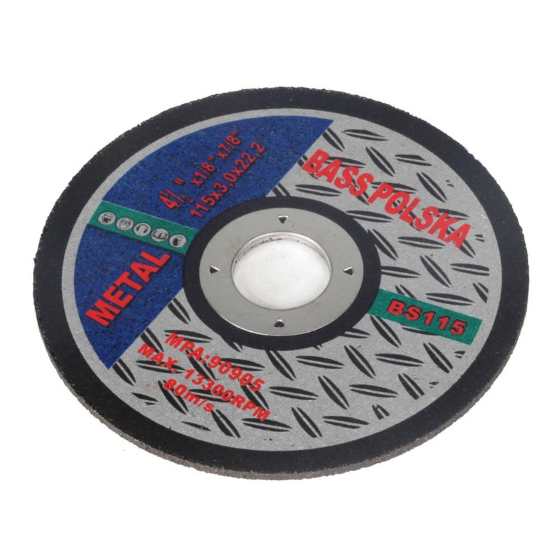 Bass Polska Tarcza do cięcia metalu 115mmx3.0x22.2mm 2455