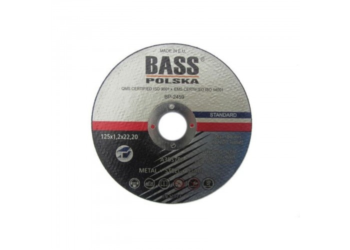 Bass Polska Tarcza do cięcia metalu 125mmx1.2x22.2mm 2459