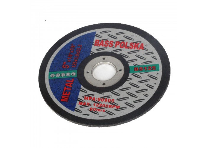 Bass Polska Tarcza do cięcia metalu 125mmx3.0x22.2mm 2465