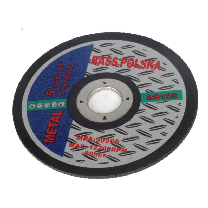 Bass Polska Tarcza do cięcia metalu 125mmx3.0x22.2mm 2465