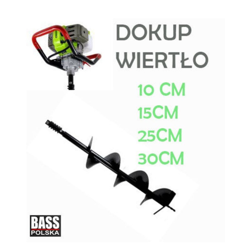 Bass Polska Wiertnica glebowa spalinowa 7758