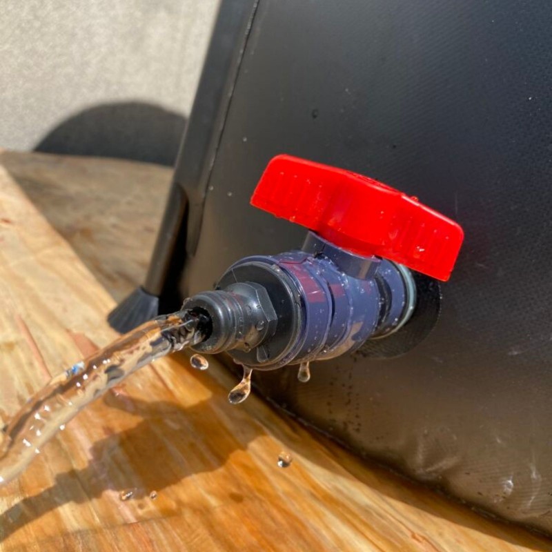 Bass Polska Beczka na wodę deszczową 500 L czarna BH 79998