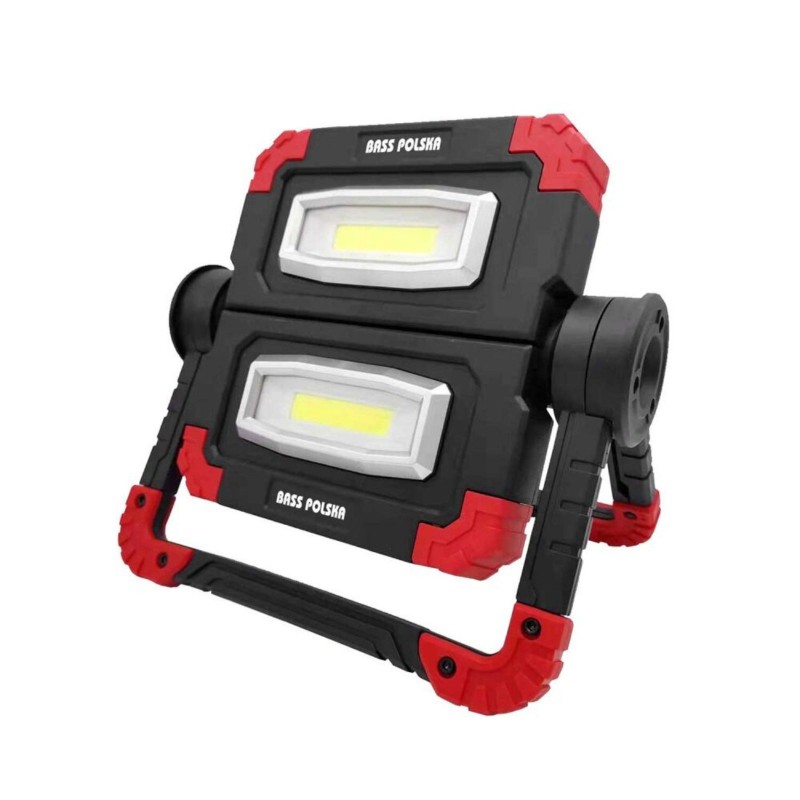 Bass Polska Lampa LED COB akumulatorowa składana podwójna 5905
