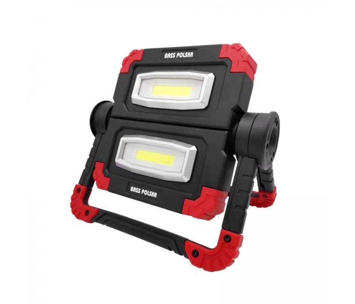Bass Polska Lampa LED COB akumulatorowa składana podwójna 5905