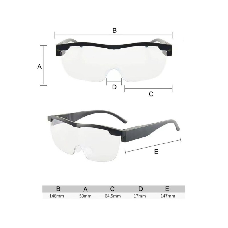 Bass Polska Okulary powiększające LED 1520