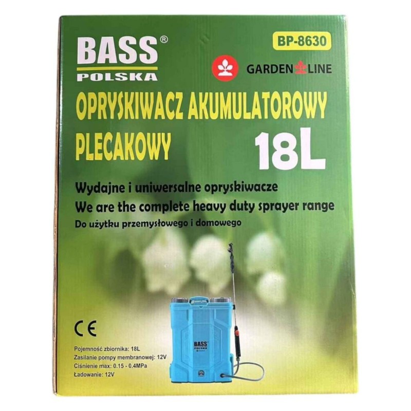 Bass Polska Opryskiwacz 16L solarny 8630