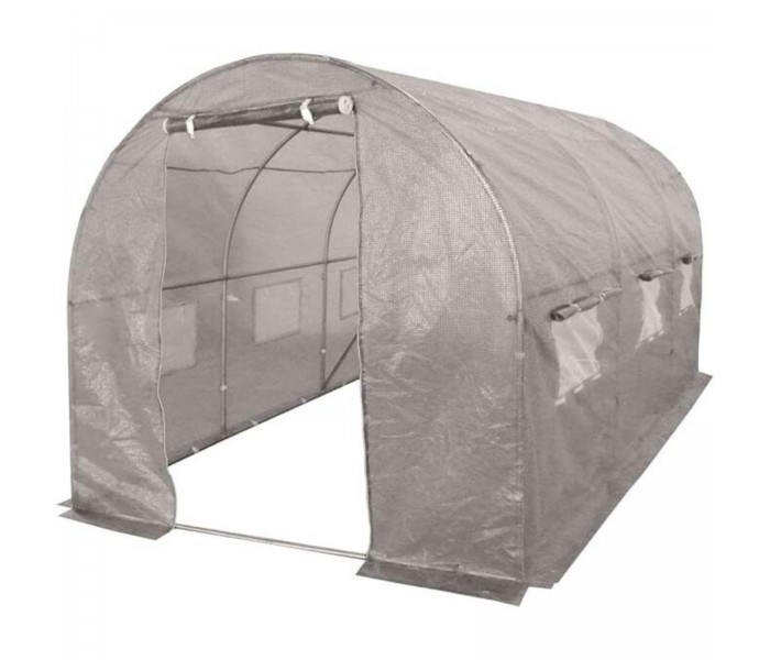 Bass Polska Tunel ogrodowy foliowy 300 x 200 x 200 cm w kolorze szarym UV 12 85900