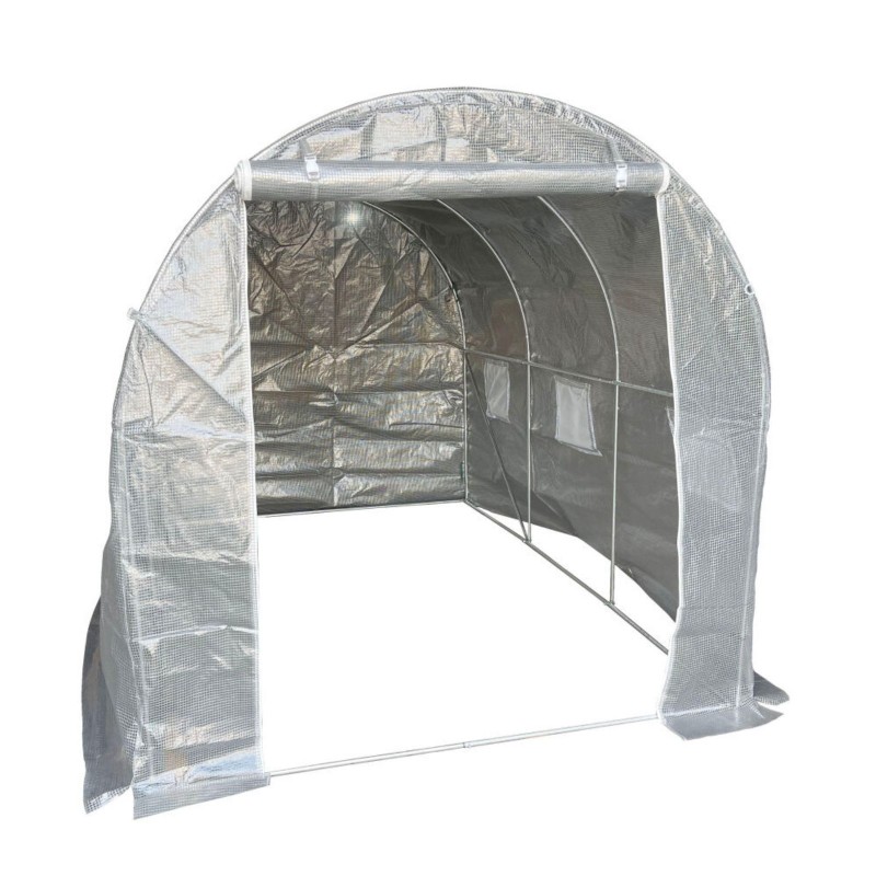 Bass Polska Tunel ogrodowy foliowy 300 x 200 x 200 cm w kolorze szarym UV 12 85900