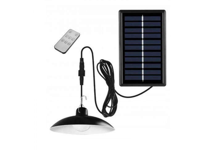 Bass Polska Uliczna lampa solarna z pilotem żyrandol okrągły 5929