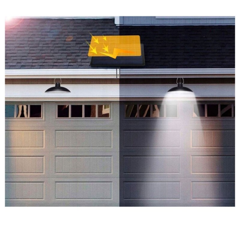 Bass Polska Uliczna lampa solarna z pilotem żyrandol okrągły 5929