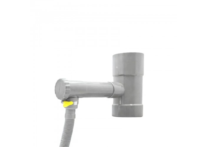 Bass Polska Zbieracz do wody deszczowej 100 mm- biały 8121