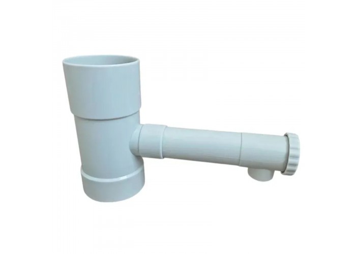 Bass Polska Zbieracz do wody deszczowej 80 mm biały 8120