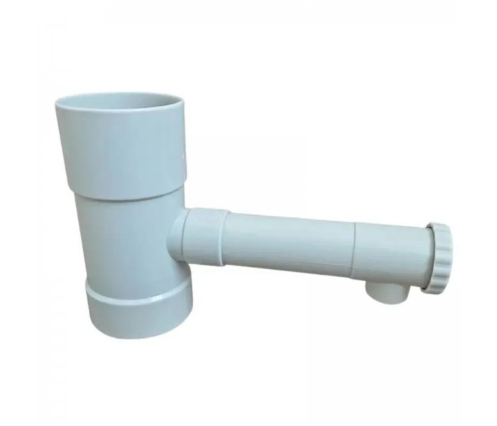 Bass Polska Zbieracz do wody deszczowej 80 mm biały 8120