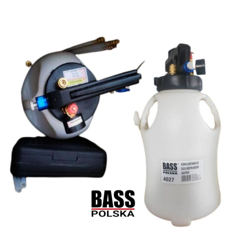Bass Polska Pompa Oleju 10L do Automatycznych Skrzyni Biegów z Adapterami 4027