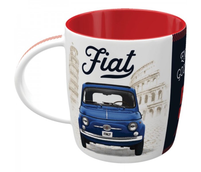 Nostalgic Art 43066 Kubek Fiat 500 Enjoy Good Times