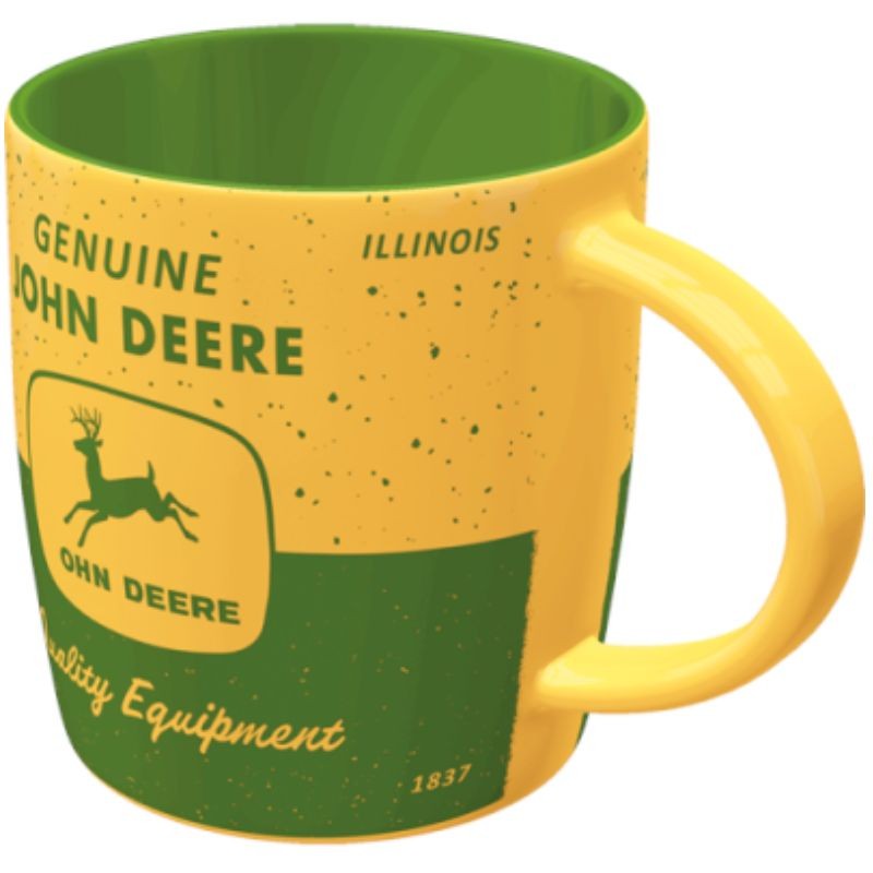 Nostalgic Art 43405 Kubek John Deere Yellow Green