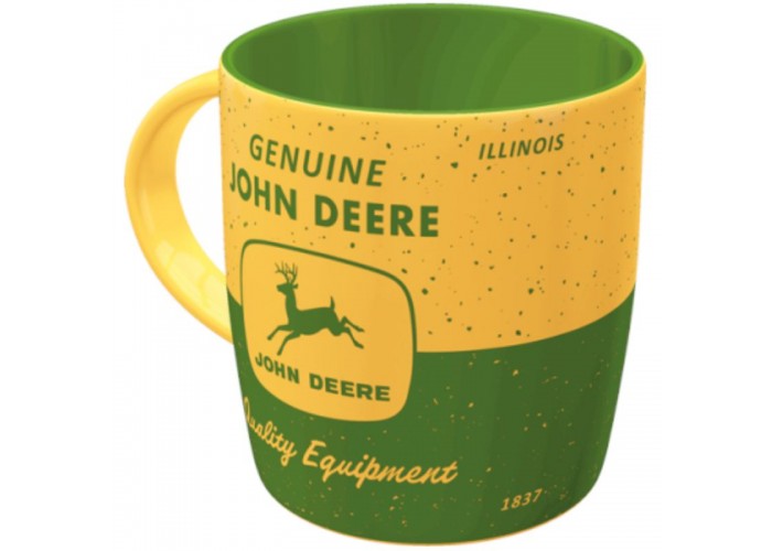 Nostalgic Art 43405 Kubek John Deere Yellow Green