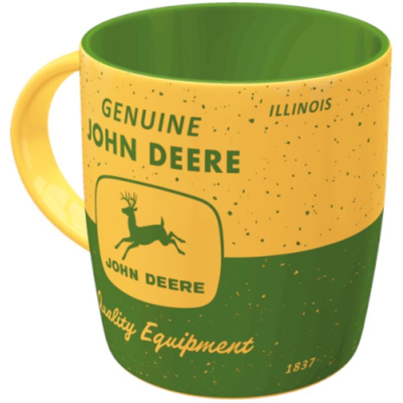 Nostalgic Art 43405 Kubek John Deere Yellow Green