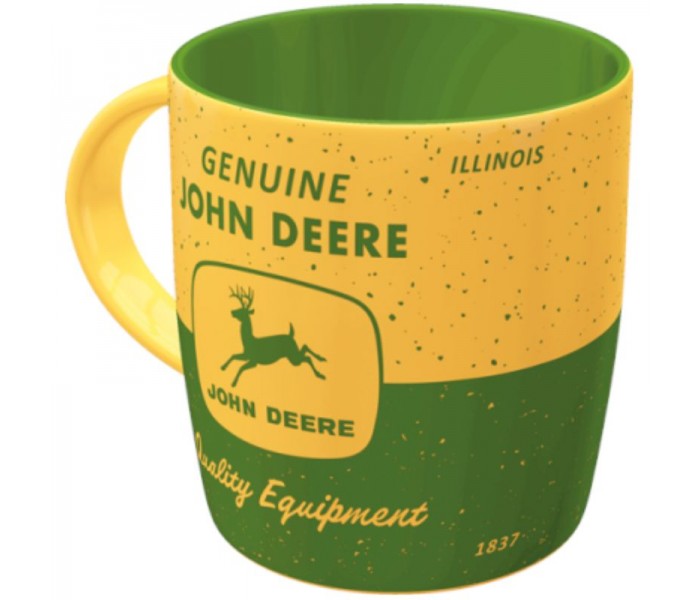 Nostalgic Art 43405 Kubek John Deere Yellow Green