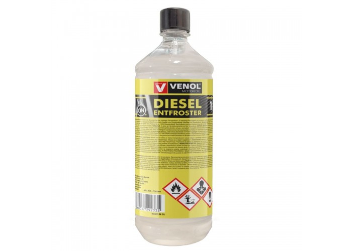 VENOL DIESEL ENTFROSTER 1:1000 - ODMRAŻACZ DO PALIWA 1L (16 szt. ktn)
