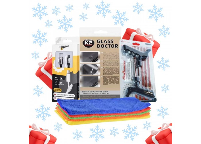 Prezent dla Chłopaka do 100 zł - K2 Glass Doctor, Naprawa Opon & Mikrofibry