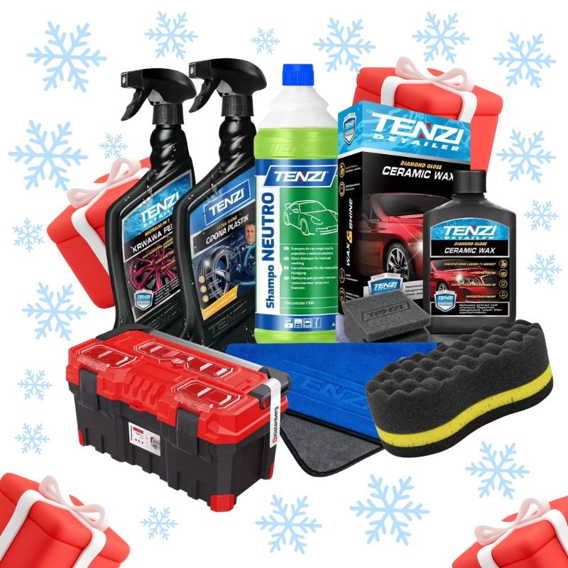 Prezent dla Chłopaka na Święta – Kompletny Detailing Tenzi: Mycie, Felgi, Wosk i Opony