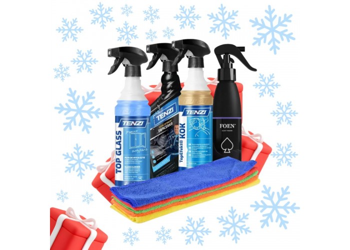 Prezent na Święta dla Chłopaka Ekskluzywny zestaw do Pielęgnacji Auta z FOEN Jack i Tenzi