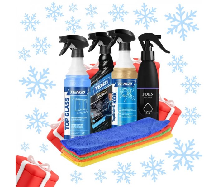 Prezent na Święta dla Chłopaka Ekskluzywny zestaw do Pielęgnacji Auta z FOEN Jack i Tenzi