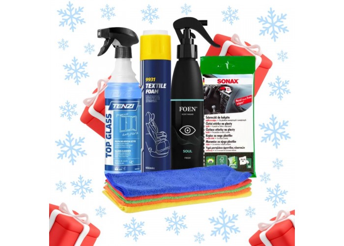 Prezent dla Chłopaka do 100 zł - FOEN Soul, MANNOL Tapicerka & Ściereczki SONAX