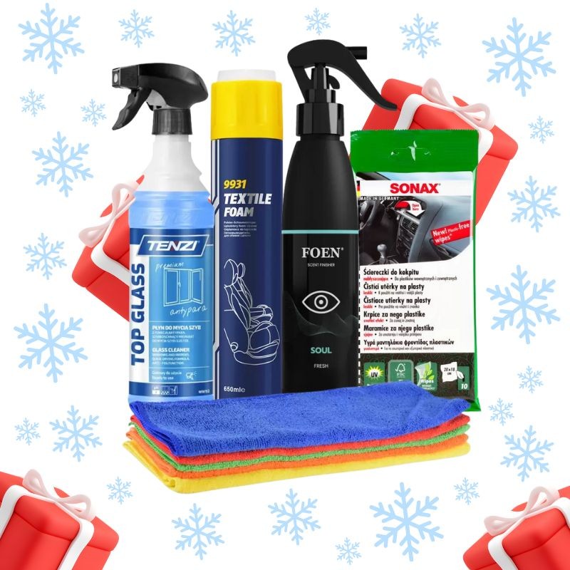 Prezent dla Chłopaka do 100 zł - FOEN Soul, MANNOL Tapicerka & Ściereczki SONAX