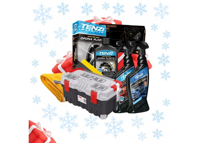 Prezent na Święta dla Chłopaka - Tenzi Detailer Quartz & Opona Plastik z Mikrofibrą
