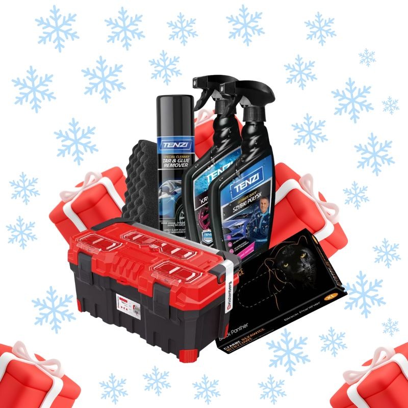 Prezent dla Chłopaka na Święta Tenzi Krwawa Felga & Tar&Glue Remover z Gąbką