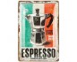 Nostalgic Art 22437 Plakat 20x30 Espresso