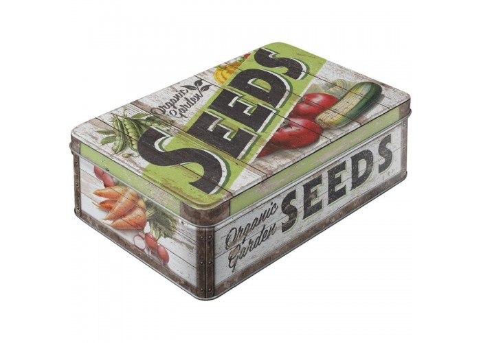 Nostalgic Art 30766 Puszka Płaska Garden Seeds